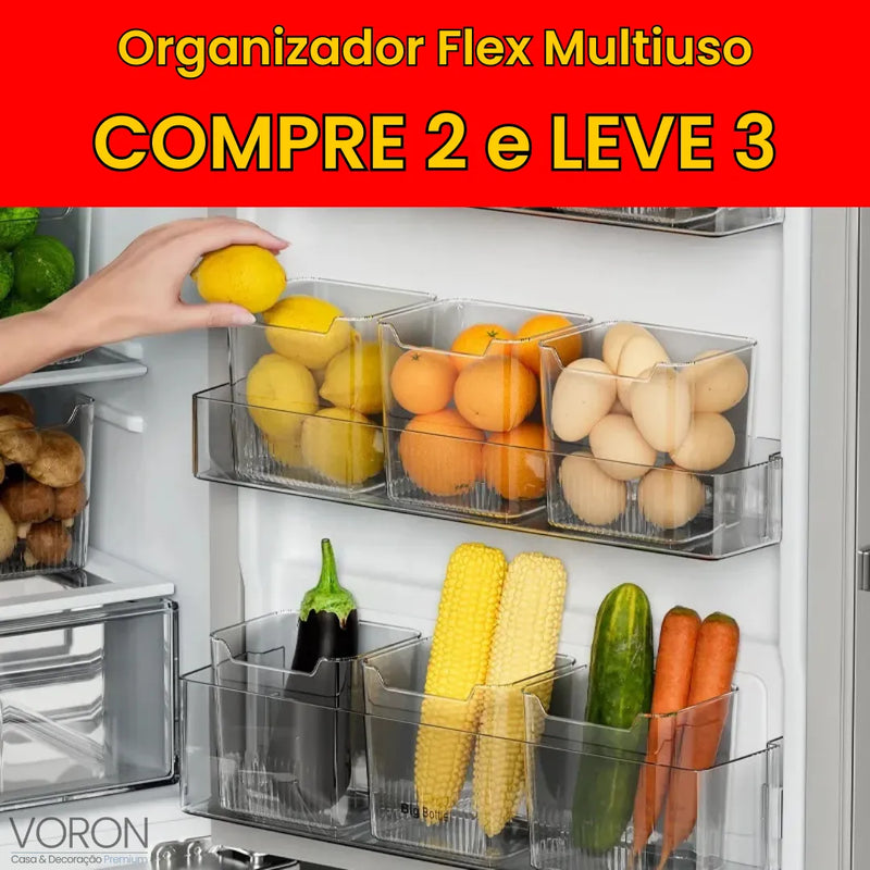 Organizador Flex Multiuso – (Promoções Especiais: Pague 2, Leve 3 ou Pague 3, Leve 6)