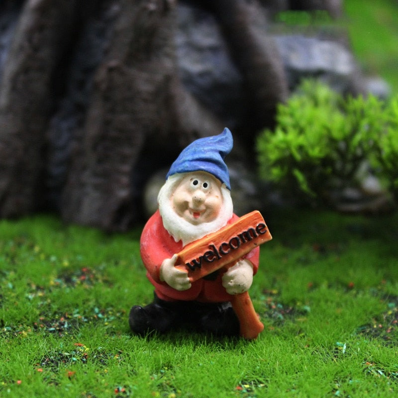 Gnomos Divertidos Para Jardim